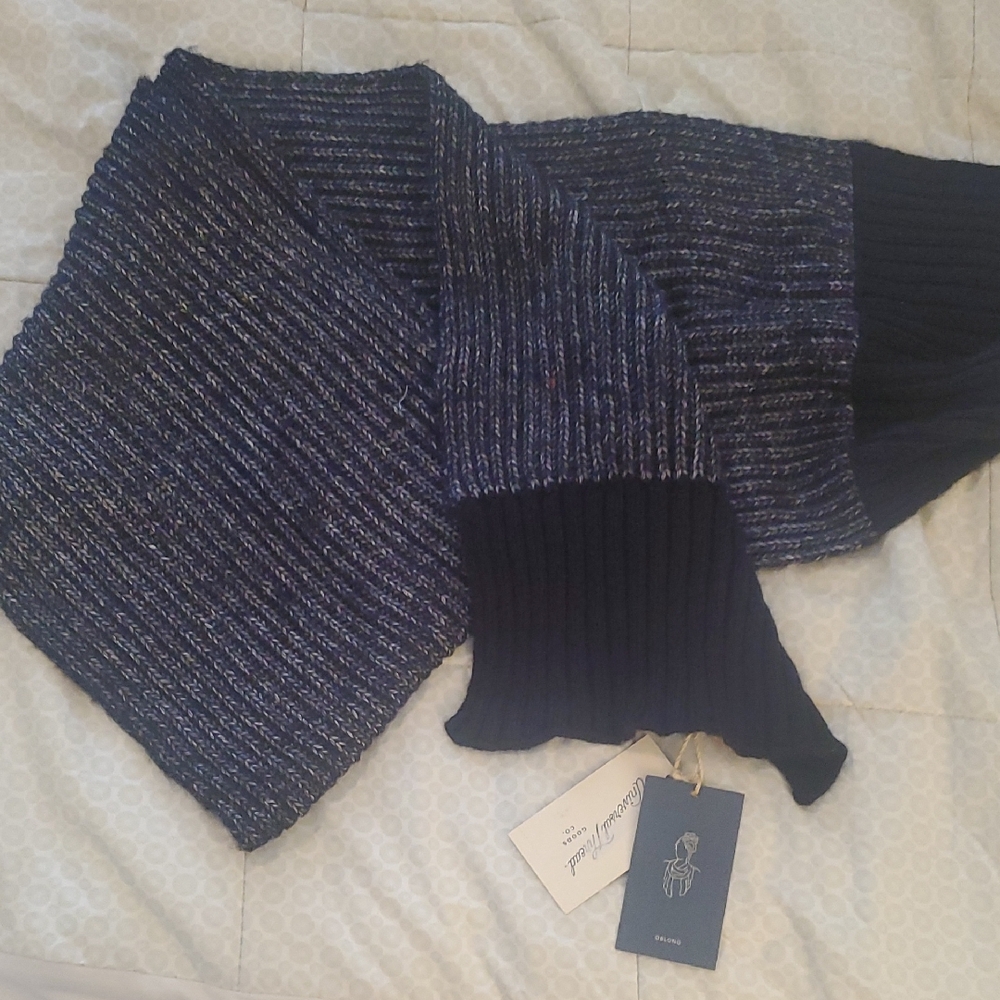 Universal Thread Navy Blue Knit Scarf